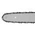 Цепная пила аккумуляторная бесщеточная RCS400-36, Li-ion, 36 В, 4 Ач, шина 400 мм Denzel