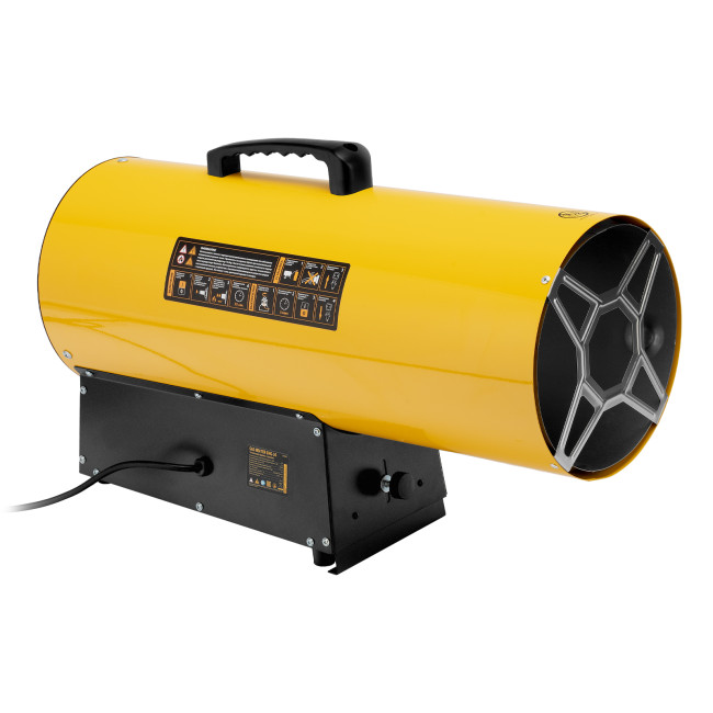 Газовая тепловая пушка GHG-50, 50 кВт, 1400 м3/ч, пропан-бутан Denzel Газовая тепловая пушка GHG-50, 50 кВт, 1400 м3/ч, пропан-бутан Denzel