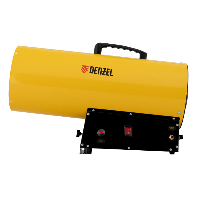 Газовая тепловая пушка GHG-50, 50 кВт, 1400 м3/ч, пропан-бутан Denzel Газовая тепловая пушка GHG-50, 50 кВт, 1400 м3/ч, пропан-бутан Denzel