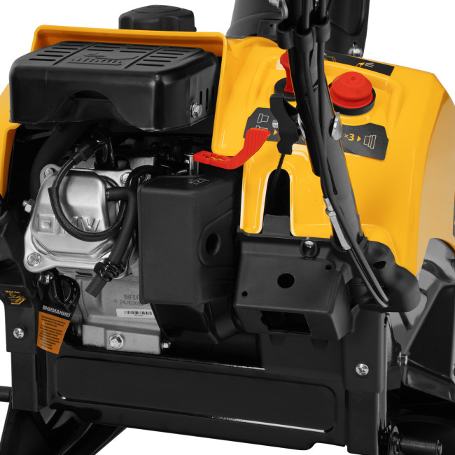 Бензиновая снегоуборочная машина SB 460 Sled, 99cc, лыжи ручной старт// Denzel Бензиновая снегоуборочная машина SB 460 Sled, 99cc, лыжи ручной старт// Denzel