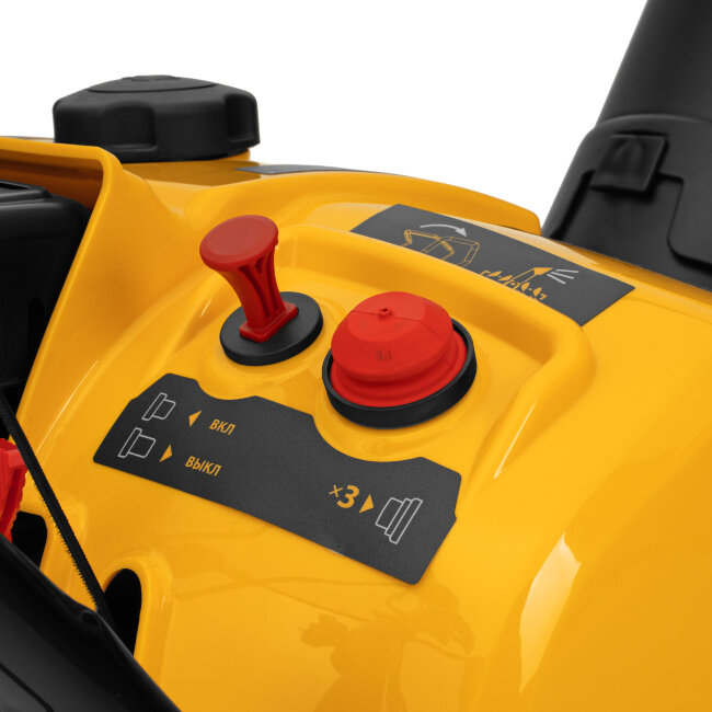 Бензиновая снегоуборочная машина SB 460 Sled, 99cc, лыжи ручной старт// Denzel Бензиновая снегоуборочная машина SB 460 Sled, 99cc, лыжи ручной старт// Denzel