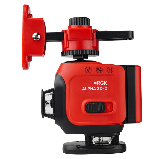 Лазерный уровень RGK ALPHA 3D-D с калибровкой с зелёным лучом Лазерный уровень RGK ALPHA 3D-D с калибровкой с зелёным лучом