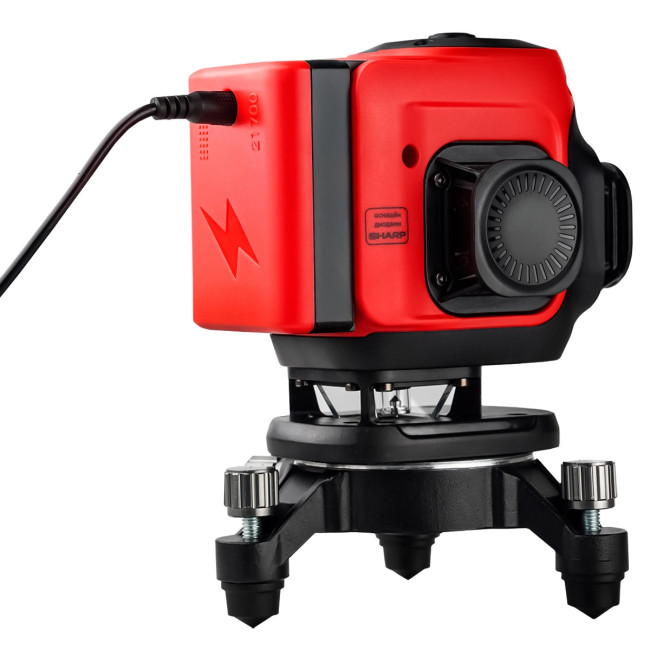 Лазерный уровень RGK ALPHA 3D-D с калибровкой с зелёным лучом Лазерный уровень RGK ALPHA 3D-D с калибровкой с зелёным лучом