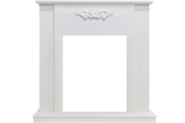 Каминокомплект Capri - Белое дерево делюкс с очагом Majestic FX M Black RC