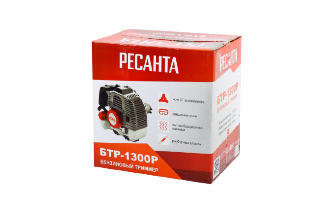 Бензиновый триммер БТР-1300Р Ресанта Бензиновый триммер БТР-1300Р Ресанта