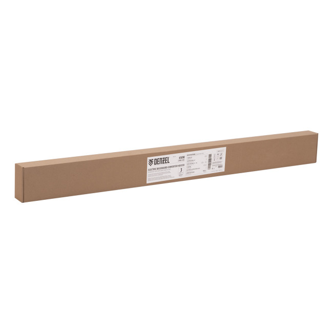 Конвектор электрический плинтусный ATRIC-450, 230 В, 450 Вт, ТЭН Denzel