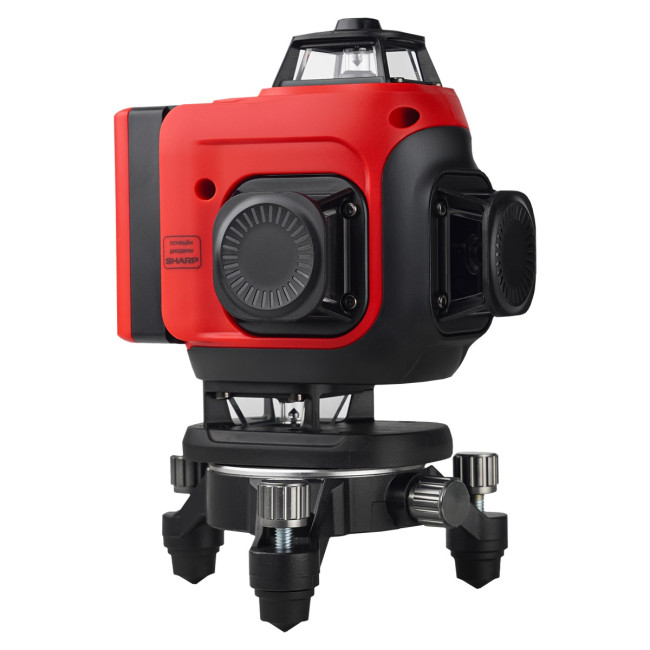 Лазерный уровень RGK ALPHA 4D с калибровкой с зелёным лучом Лазерный уровень RGK ALPHA 4D с калибровкой с зелёным лучом