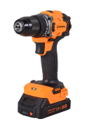 Дрель-шуруповерт аккумуляторная Вихрь ДА-20Л-2К/БП (2,0 А/ч) (бесщеточный двигатель, 70Нм)