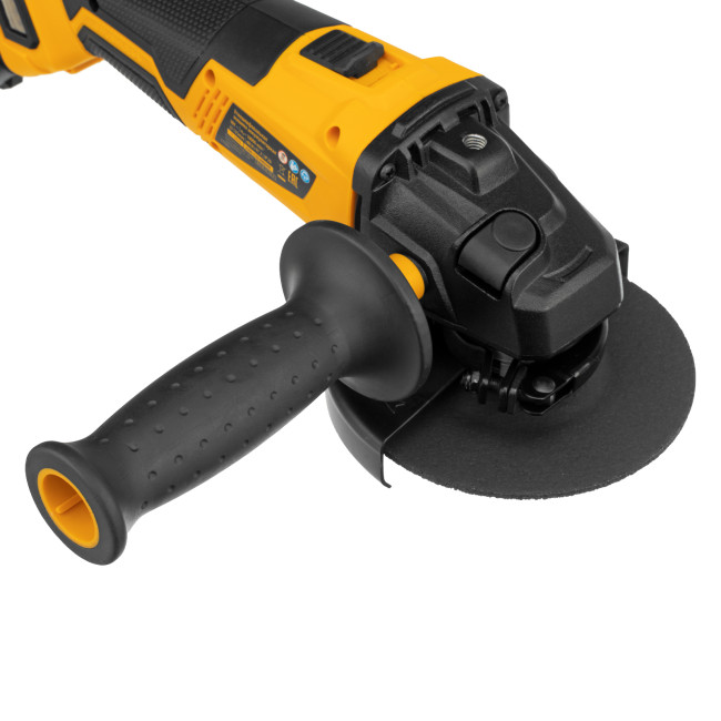 Машина углошлифовальная аккумуляторная бесщет. BLG-IB-18-125-4, Li-ion, 18 В Denzel Машина углошлифовальная аккумуляторная бесщет. BLG-IB-18-125-4, Li-ion, 18 В Denzel