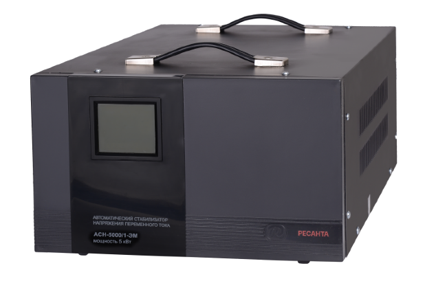 Стабилизатор напряжения РЕСАНТА АСН-5000/1-ЭМ Стабилизатор напряжения РЕСАНТА АСН-5000/1-ЭМ