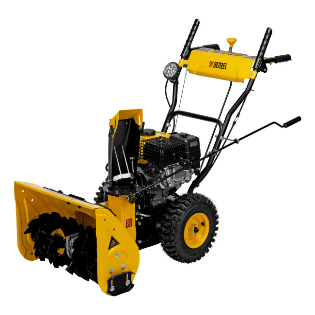 Бензиновая снегоуборочная машина SB 560 LP, 212 cc, электростартер, фара Denzel Бензиновая снегоуборочная машина SB 560 LP, 212 cc, электростартер, фара Denzel