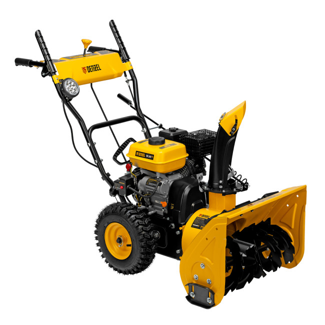 Бензиновая снегоуборочная машина SB 560 LP, 212 cc, электростартер, фара Denzel Бензиновая снегоуборочная машина SB 560 LP, 212 cc, электростартер, фара Denzel