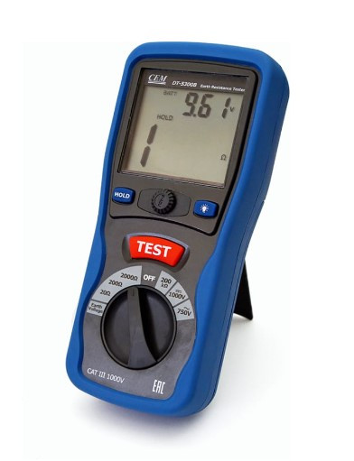 Измеритель сопротивления заземления CEM DT-5300B