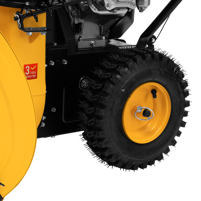 Бензиновая снегоуборочная машина SBM 610, 212 cc, ручной старт, фара Denzel Бензиновая снегоуборочная машина SBM 610, 212 cc, ручной старт, фара Denzel