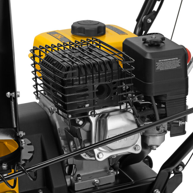 Бензиновая снегоуборочная машина SBM 610, 212 cc, ручной старт, фара Denzel Бензиновая снегоуборочная машина SBM 610, 212 cc, ручной старт, фара Denzel