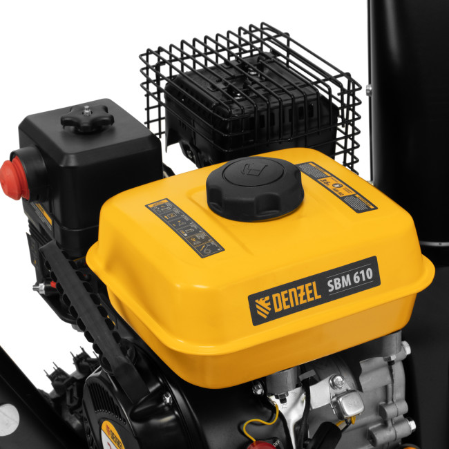 Бензиновая снегоуборочная машина SBM 610, 212 cc, ручной старт, фара Denzel Бензиновая снегоуборочная машина SBM 610, 212 cc, ручной старт, фара Denzel
