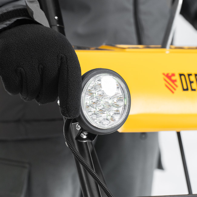 Бензиновая снегоуборочная машина SBM 610, 212 cc, ручной старт, фара Denzel Бензиновая снегоуборочная машина SBM 610, 212 cc, ручной старт, фара Denzel