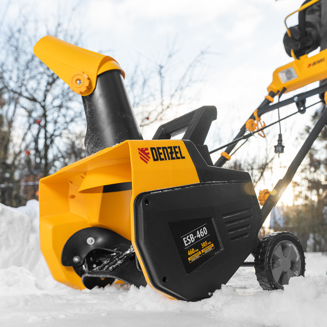 Электрическая снегоуборочная машина ESB-460, 2 кВт Denzel