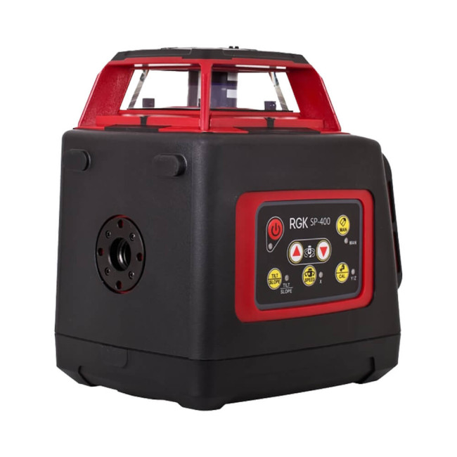 Комплект: ротационный нивелир RGK SP-400 + штатив RGK SH-170 рейка RGK LR-2