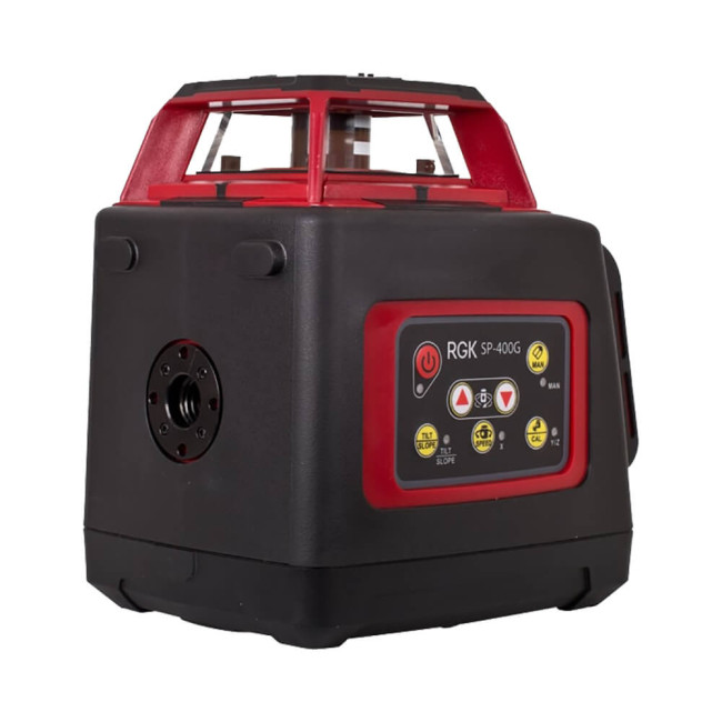 Комплект: ротационный нивелир RGK SP-400G + штатив RGK SH-170 рейка RGK LR-2