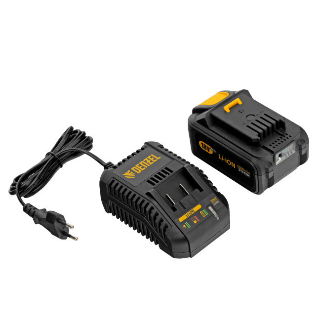 Перфоратор аккумуляторный BLRH-IB-26 Li-Ion, 18 В Denzel Перфоратор аккумуляторный BLRH-IB-26 Li-Ion, 18 В Denzel