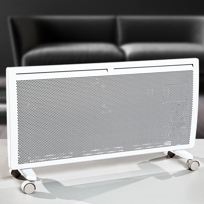 Конвектор гибридный электрический HybridX-2000, ИК нагреватель, цифровой термостат Denzel