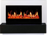 Каминокомплект Stockholm - Белый с очагом 5D V-ART 40