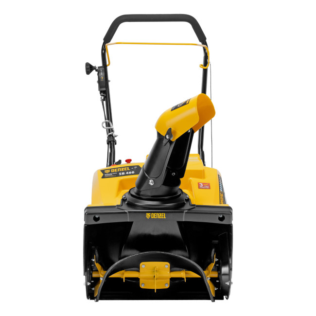 Бензиновая снегоуборочная машина SB 460, 99cc, ручной старт Denzel Бензиновая снегоуборочная машина SB 460, 99cc, ручной старт Denzel