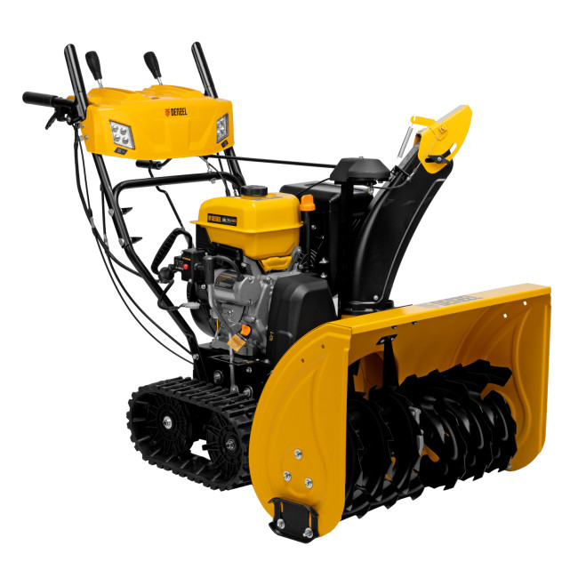 Бензиновая снегоуборочная машина SBL 711DT PRO, 420cc, гусеницы, эл.старт, блок. дифф. Denzel Бензиновая снегоуборочная машина SBL 711DT PRO, 420cc, гусеницы, эл.старт, блок. дифф. Denzel