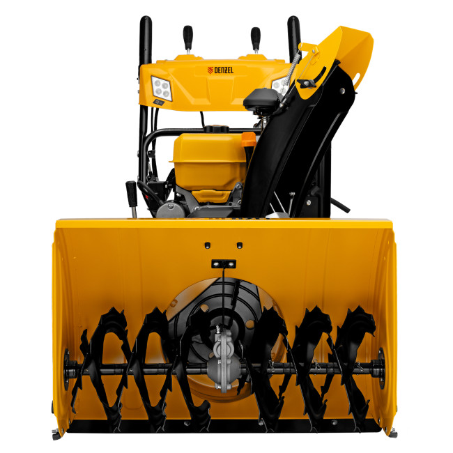 Бензиновая снегоуборочная машина SBL 711DT PRO, 420cc, гусеницы, эл.старт, блок. дифф. Denzel Бензиновая снегоуборочная машина SBL 711DT PRO, 420cc, гусеницы, эл.старт, блок. дифф. Denzel