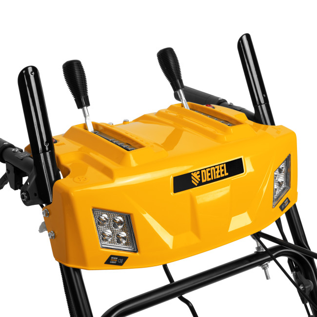 Бензиновая снегоуборочная машина SBL 711DT PRO, 420cc, гусеницы, эл.старт, блок. дифф. Denzel Бензиновая снегоуборочная машина SBL 711DT PRO, 420cc, гусеницы, эл.старт, блок. дифф. Denzel