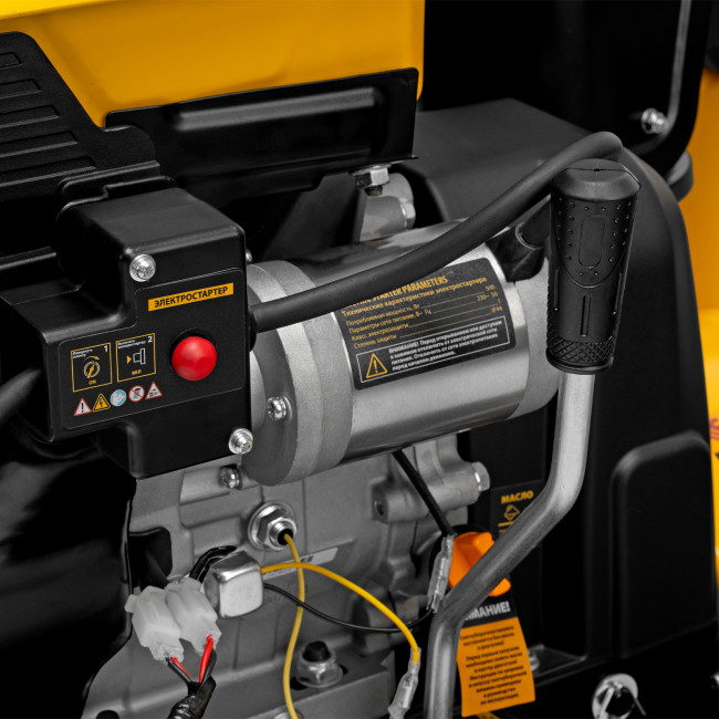 Бензиновая снегоуборочная машина SBL 711DT PRO, 420cc, гусеницы, эл.старт, блок. дифф. Denzel Бензиновая снегоуборочная машина SBL 711DT PRO, 420cc, гусеницы, эл.старт, блок. дифф. Denzel