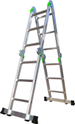 Лестница трансформер алюминиевая 4x4 TM-504 ПРОФФ Лестница трансформер алюминиевая 4x4 TM-504 ПРОФФ