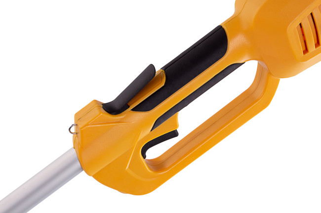 Триммер электрический TE-1220, 1200 Вт, 380 мм, катушка, диск, разборная штанга Denzel