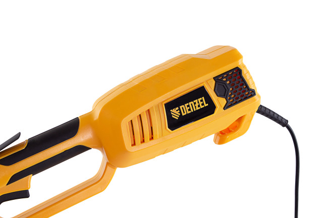 Триммер электрический TE-1220, 1200 Вт, 380 мм, катушка, диск, разборная штанга Denzel