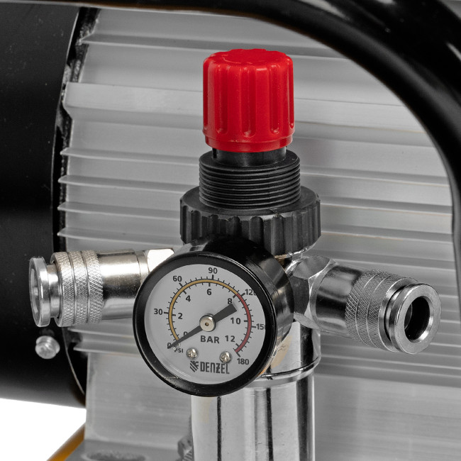 Компрессор воздушный рем. привод BCI 2100/50, 2,1 кВт, 50 литров, 400 л/мин Denzel Компрессор воздушный рем. привод BCI 2100/50, 2,1 кВт, 50 литров, 400 л/мин Denzel