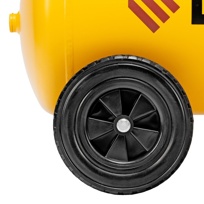 Компрессор воздушный рем. привод BCI 2200/100, 2,2 кВт, 100 литров, 420 л/мин Denzel