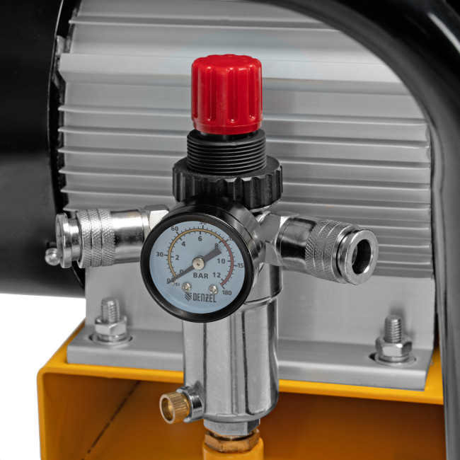 Компрессор воздушный рем. привод BCI 2200/100, 2,2 кВт, 100 литров, 420 л/мин Denzel