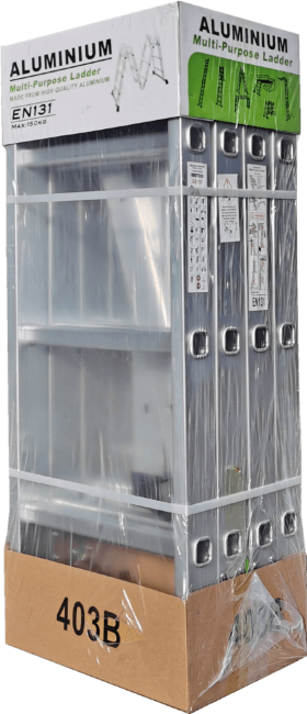 Лестница трансформер алюминиевая 4x4 ТАЛМЕТ/TALMET TM-504