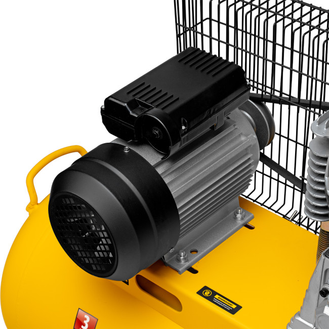 Компрессор воздушный BCI2300/100, ременный привод, 2.3 кВт, 100 литров, 400 л/мин Denzel Компрессор воздушный BCI2300/100, ременный привод, 2.3 кВт, 100 литров, 400 л/мин Denzel