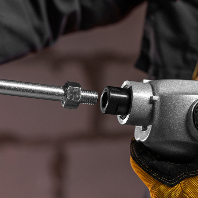 Миксер строительный EM-1-1600, 1600 Вт, 180-460/300-750 об/мин Denzel