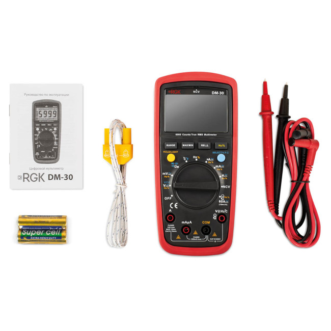 Мультиметр RGK DM-30 Мультиметр RGK DM-30