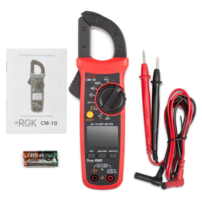Токовые клещи RGK CM-10 Токовые клещи RGK CM-10