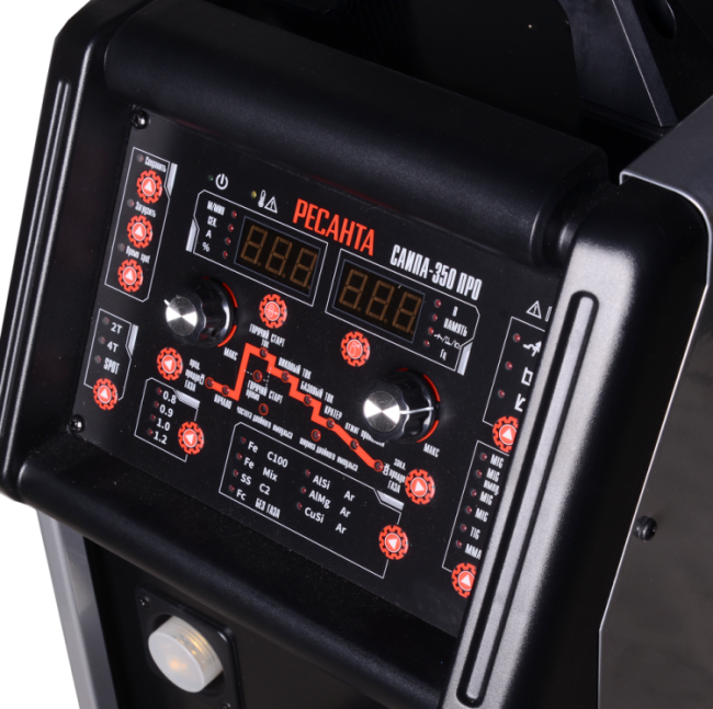 Сварочный полуавтомат Ресанта САИПА-350 ПРО (MIG/MAG)
