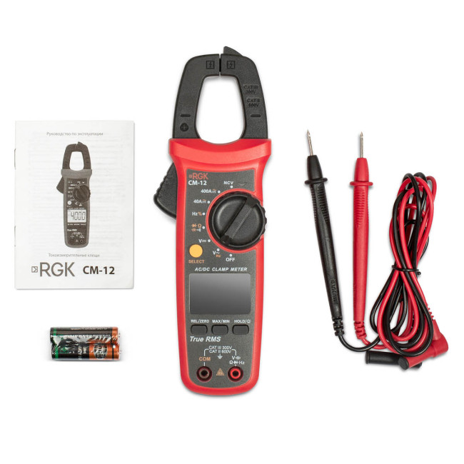 Токовые клещи RGK CM-12 Токовые клещи RGK CM-12