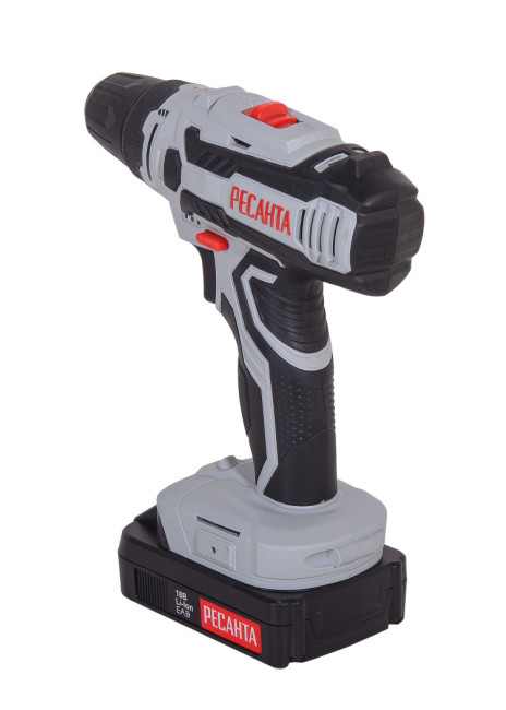 Дрель-шуруповерт аккумуляторная ДА-18-2ЛК Ресанта