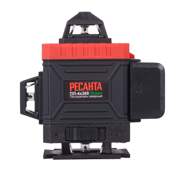 Построитель лазерный Ресанта ПЛ-4Х360 Green