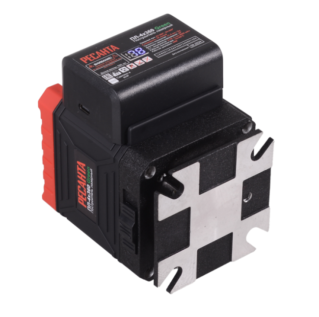 Построитель лазерный Ресанта ПЛ-4Х360 Green