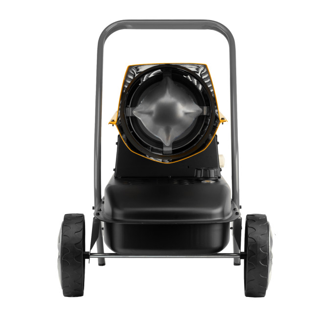 Дизельная тепловая пушка DHG-45i, 45 кВт, 1000 м3/ч, прямой нагрев, электронный термостат Denzel Дизельная тепловая пушка DHG-45i, 45 кВт, 1000 м3/ч, прямой нагрев, электронный термостат Denzel