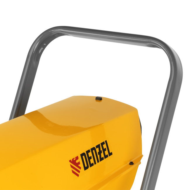 Дизельная тепловая пушка DHG-45i, 45 кВт, 1000 м3/ч, прямой нагрев, электронный термостат Denzel Дизельная тепловая пушка DHG-45i, 45 кВт, 1000 м3/ч, прямой нагрев, электронный термостат Denzel